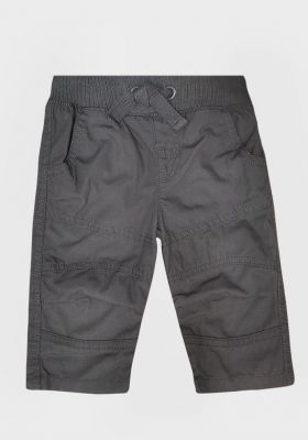 Bawełniane krótkie spodnie typu cargo, Matalan, kolor ciemnoszary, rozm. 80