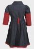 Bawełniana sukienka chambray, George, kolor czerwony lub różowy, rozm. 104