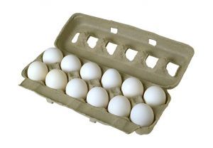 Jajka białe 12 sztuk